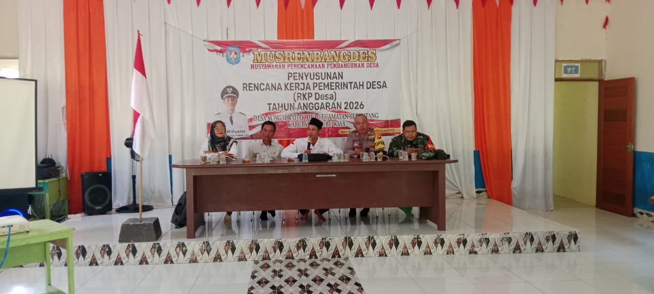 Kecamatan Terentang Gelar Musrenbangdes, Dorong Pembangunan Partisipatif
